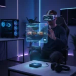 Steam Link on Apple Vision Pro: Finally, a Gaming Reason to Use It — AI-generated illustration