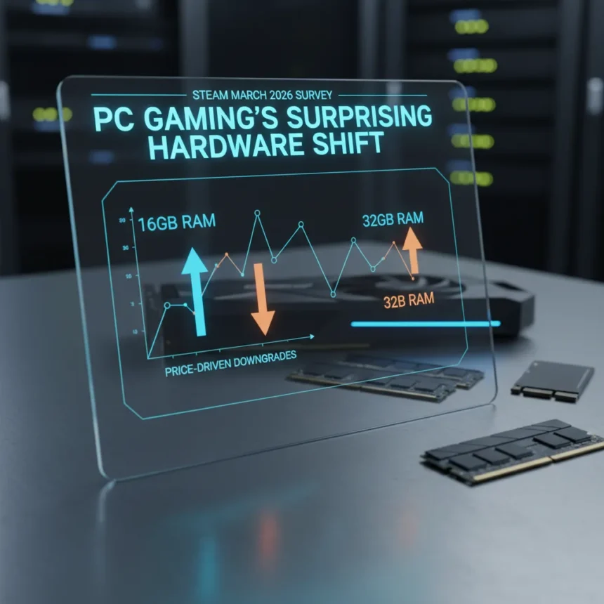Steam March 2026 survey reveals PC gaming's surprising hardware shift