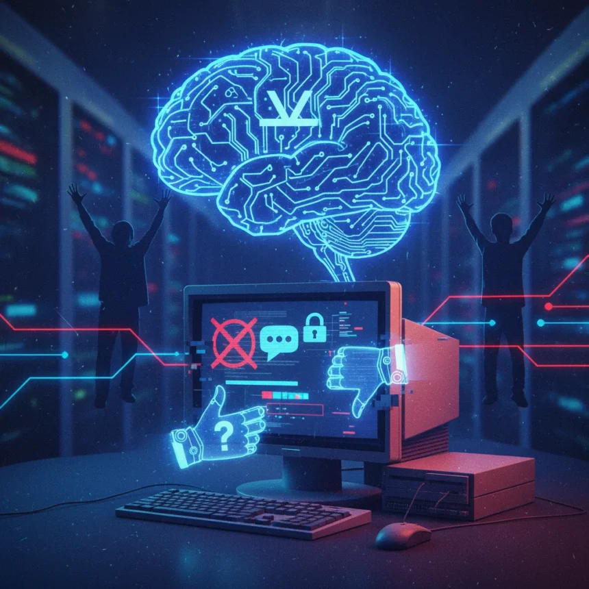 Valve's SteamGPT AI plan faces gamer backlash before launch — AI-generated illustration