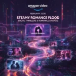 Steamy romance shows flood streaming in 2026 — AI-generated illustration