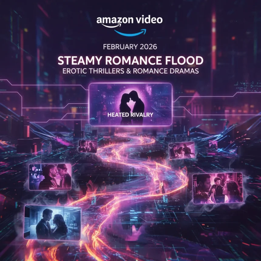 Steamy romance shows flood streaming in 2026 — AI-generated illustration