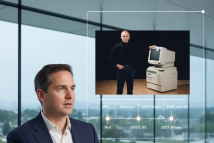 Steve Jobs' Return Redefined Apple's Future, Says Joz — AI-generated illustration