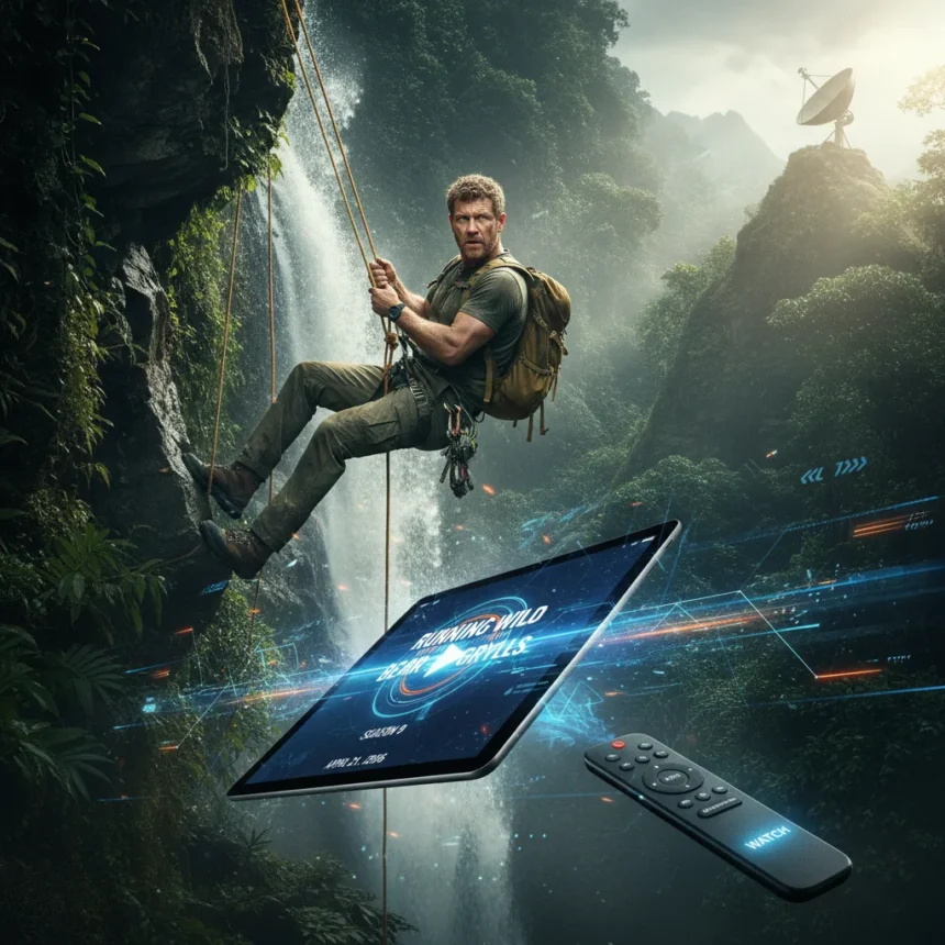 How to stream Running Wild with Bear Grylls season 9 — AI-generated illustration