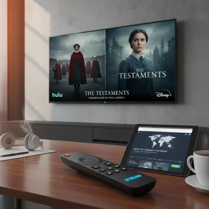 Stream The Testaments online: where to watch the Handmaid's Tale sequel — AI-generated illustration