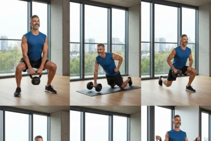 5 strength exercises to do daily after 50, trainer says — AI-generated illustration