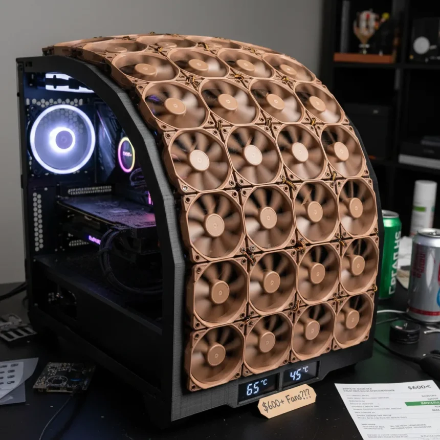 15-Fan PC Case 'Superdome' Drops Temps 20 Degrees—But At What Cost?