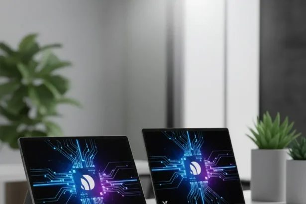 Surface Pro and Laptop get OLED and Snapdragon makeovers — AI-generated illustration