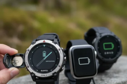 Suunto Core 2 Could End the Smartwatch Battery Wars — AI-generated illustration