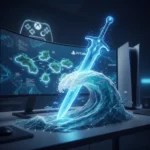 Sword of the Sea Xbox Port In Development, Expanding Beyond PS5 — AI-generated illustration
