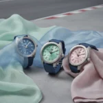 TAG Heuer Solargraph Pastel Models Soften Racing's Hard Edge — AI-generated illustration