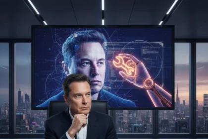 Take-Two CEO: AI Should Target Elon Musk's Job First — AI-generated illustration