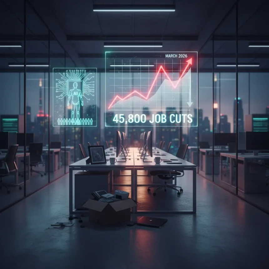 Tech job layoffs hit worst month since 2024, set to worsen — AI-generated illustration