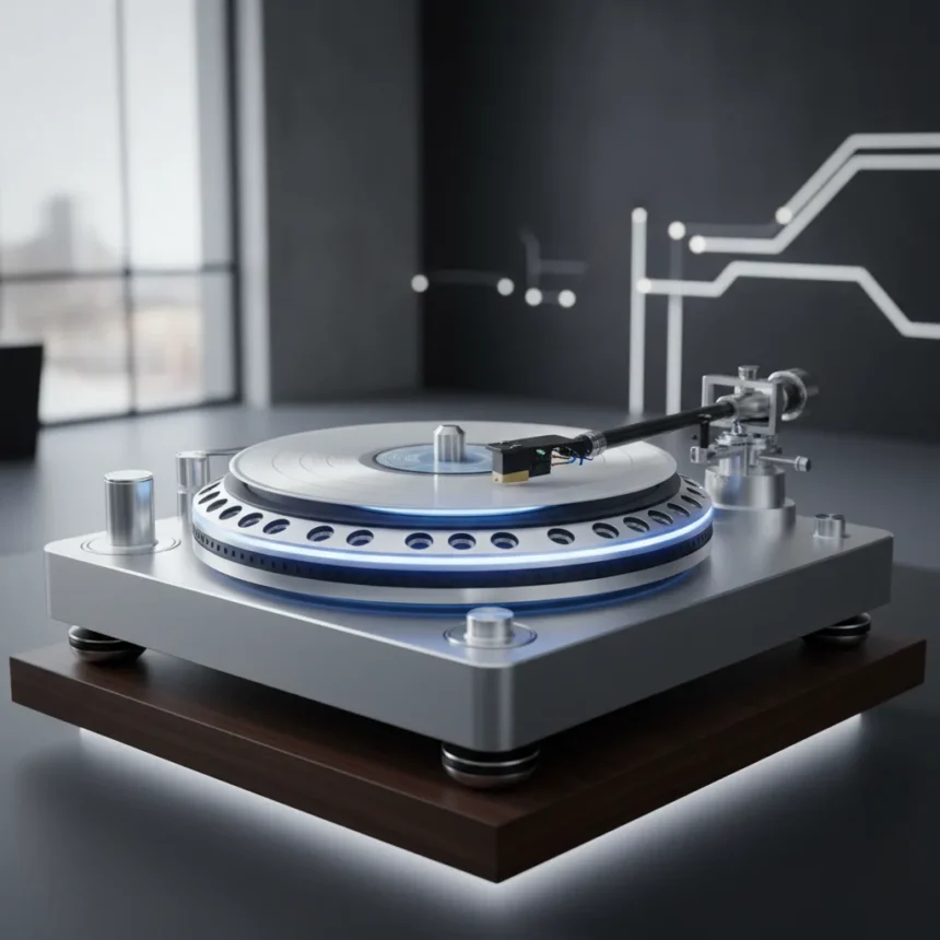 TechDas vacuum-clamp turntable raises the bar for vinyl playback