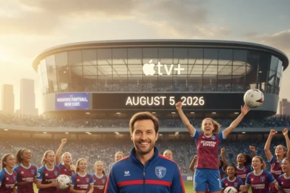 Ted Lasso Season 4 Arrives August 5: Women's Football, New Cast — AI-generated illustration