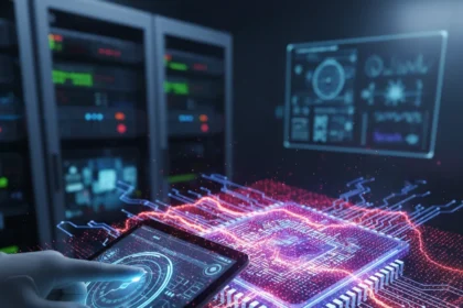 Terahertz radiation imaging poses new CPU data theft risk — AI-generated illustration