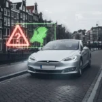 Tesla Full Self-Driving gets European approval—but safety fears remain — AI-generated illustration