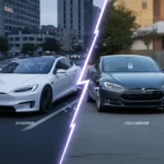 Tesla Spring 2026 Update Splits Its Fleet in Two — AI-generated illustration