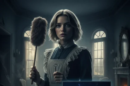 The Housemaid now streams free on Prime Video — AI-generated illustration