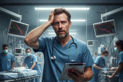 The Pitt season 2 finale promises real surprises as Dr — AI-generated illustration