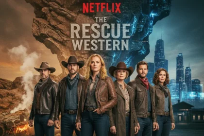 The Rescue Western unites Yellowstone and Netflix rivals — AI-generated illustration