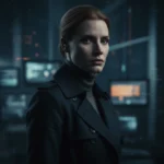 The Savant with Jessica Chastain finally has a release date — AI-generated illustration