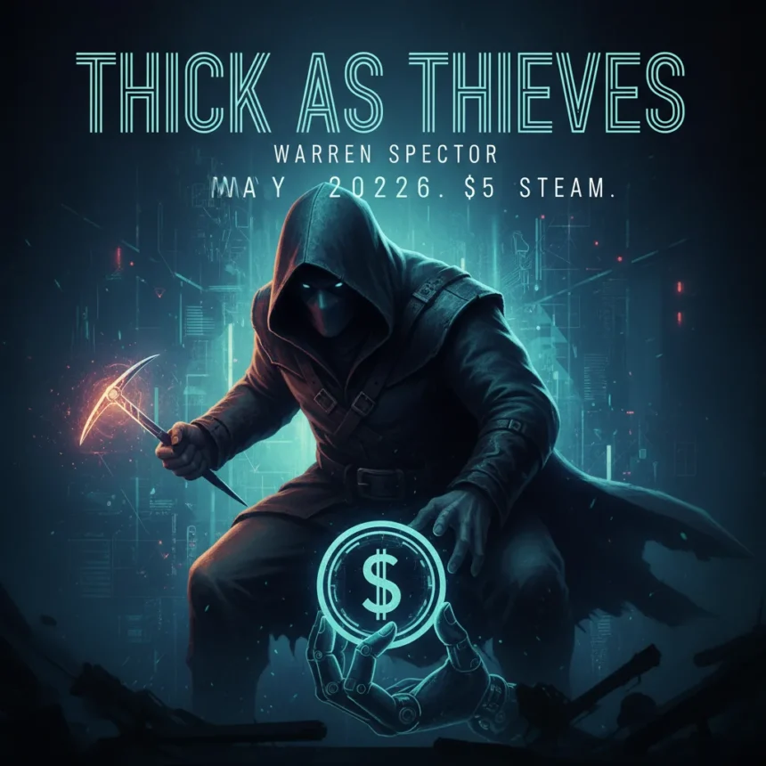 Thick as Thieves: Warren Spector's $5 Stealth Heist Returns — AI-generated illustration