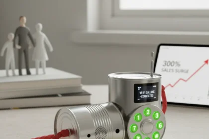 Tin Can screen-free phone for kids is the viral hit parents actually want — AI-generated illustration