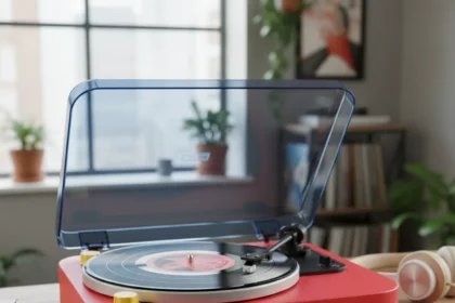 Tinyl Play Pro: Nostalgia Meets Real Audio in a Viral Turntable — AI-generated illustration