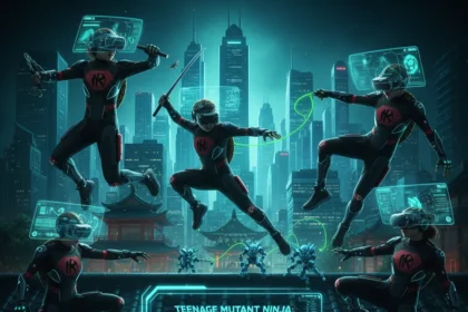 Teenage Mutant Ninja Turtles: Empire City VR Redefines Co-op Gaming — AI-generated illustration