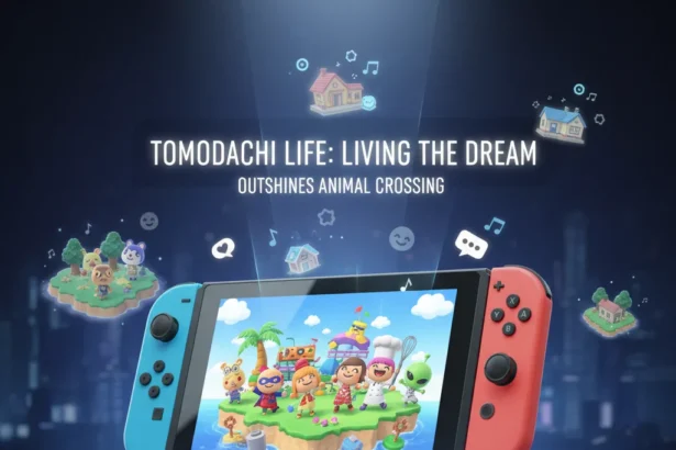 Tomodachi Life: Living the Dream Outshines Animal Crossing — AI-generated illustration