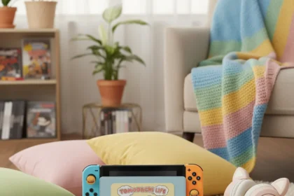 Tomodachi Life Nintendo Switch accessories elevate cozy gaming — AI-generated illustration