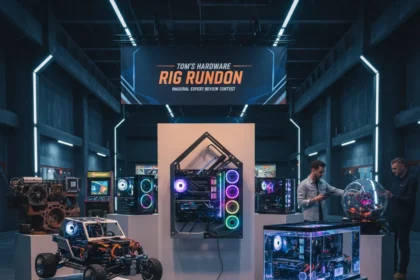 Tom's Hardware Rig Rundown Crowns Best User PC Builds — AI-generated illustration