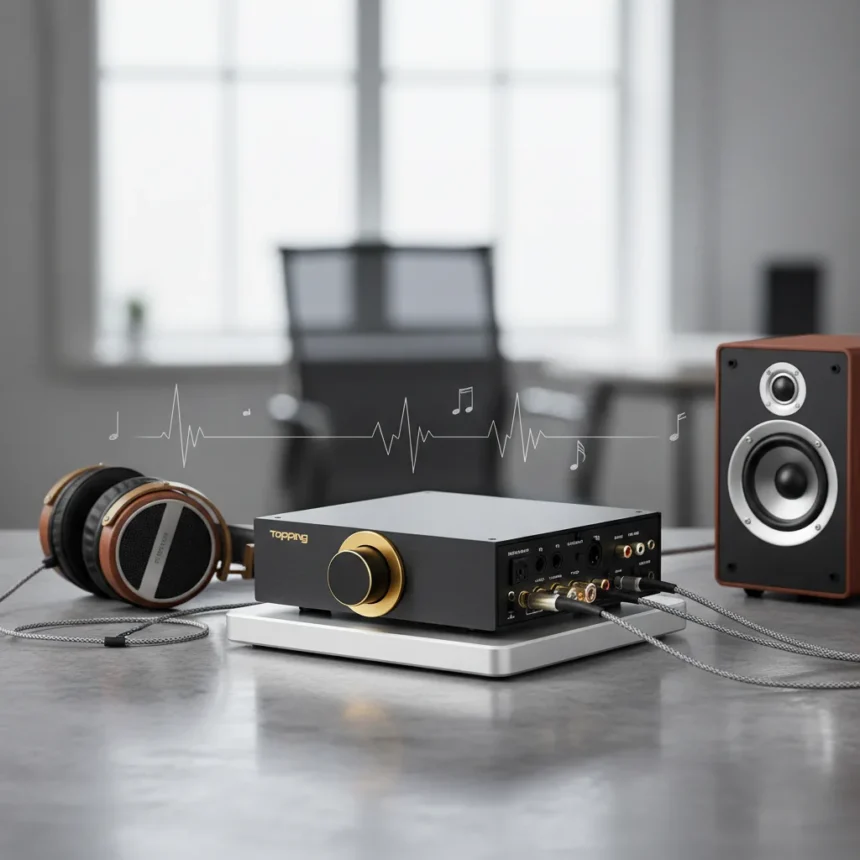 Topping DX9 Discrete DAC Targets Versatile Hi-Fi Without the Flagship Price — AI-generated illustration