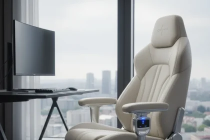 Toyota's $3,500 Crown Chair Brings Sedan Luxury to Your Desk — AI-generated illustration
