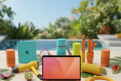 Tropical-toned gadgets bring vibrant summer color to tech