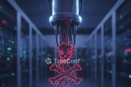 TrueConf zero-day turns update channel into malware pipeline — AI-generated illustration