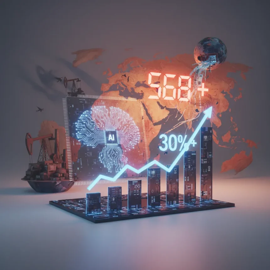 TSMC's AI Chip Boom Masks Rising Geopolitical Costs — AI-generated illustration