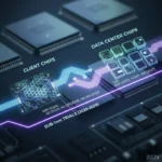 TSMC's 2029 roadmap splits client and data center chips — AI-generated illustration