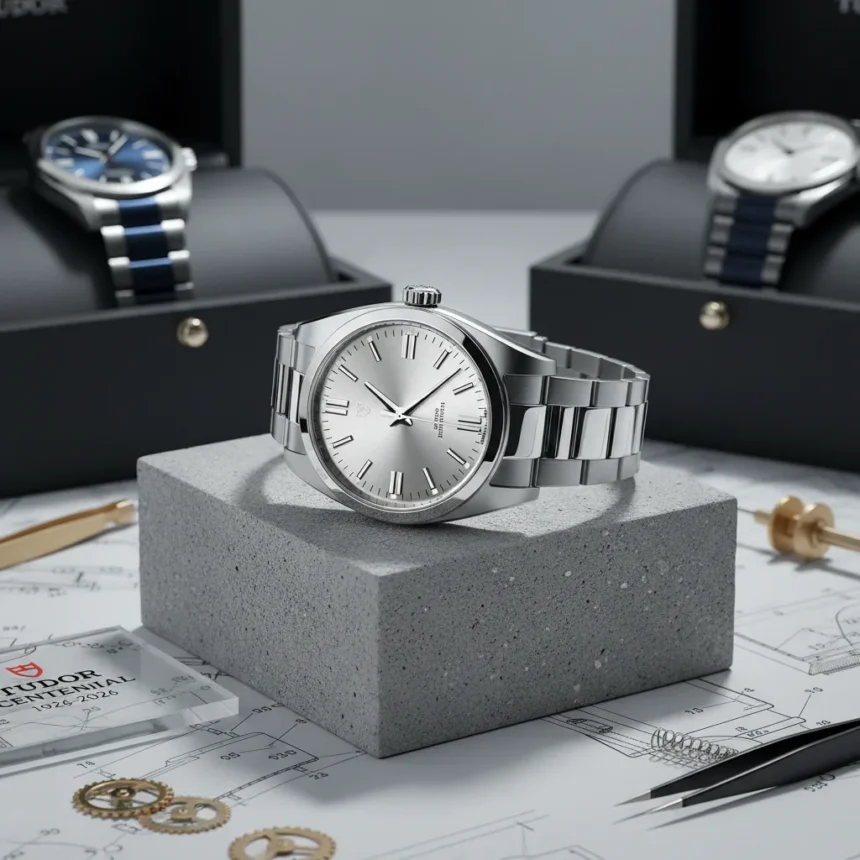 Tudor's 100th Anniversary Monarch Revival Steals the Show — AI-generated illustration