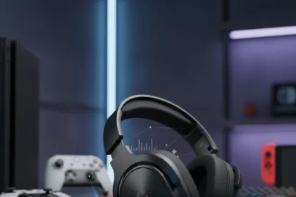 Turtle Beach Stealth Pro II Adds Dolby Atmos and CrossPlay 2.0 — AI-generated illustration