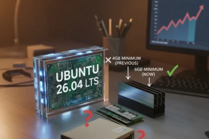 Ubuntu 26.04 LTS Jumps to 6GB RAM—What It Means for Older Hardware — AI-generated illustration