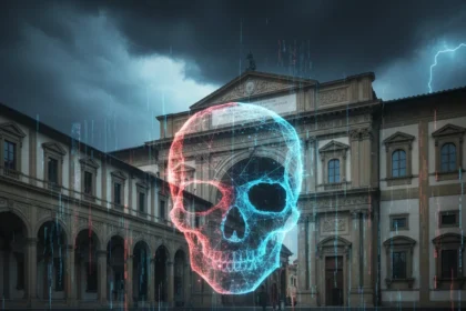 Uffizi Gallery cyberattack exposes cultural institution vulnerabilities — AI-generated illustration
