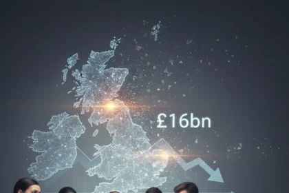 UK's £16bn AI productivity opportunity slips away without early-career training — AI-generated illustration