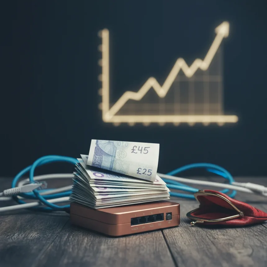 UK broadband bills set to double as £25 deals become unsustainable