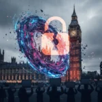 UK faces hacktivist attacks at scale with no ransom recovery option — AI-generated illustration
