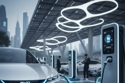 Ultra-fast EV charging hits 97% in under 9 minutes—here's what changes — AI-generated illustration