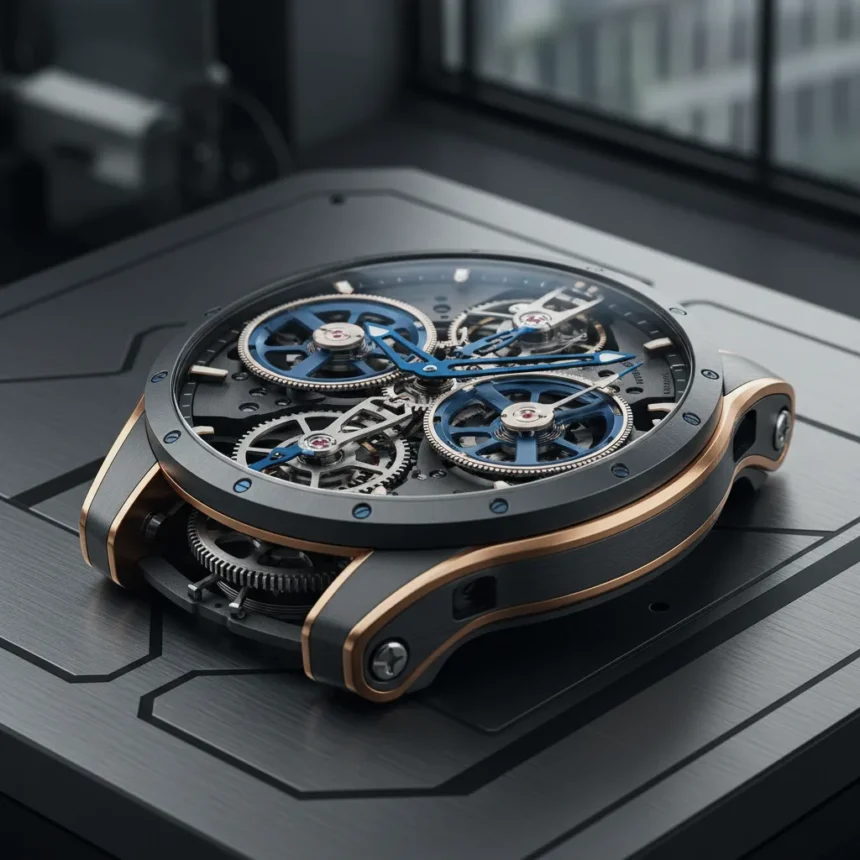 Ulysse Nardin Freak redefines ultra-complex watchmaking — AI-generated illustration