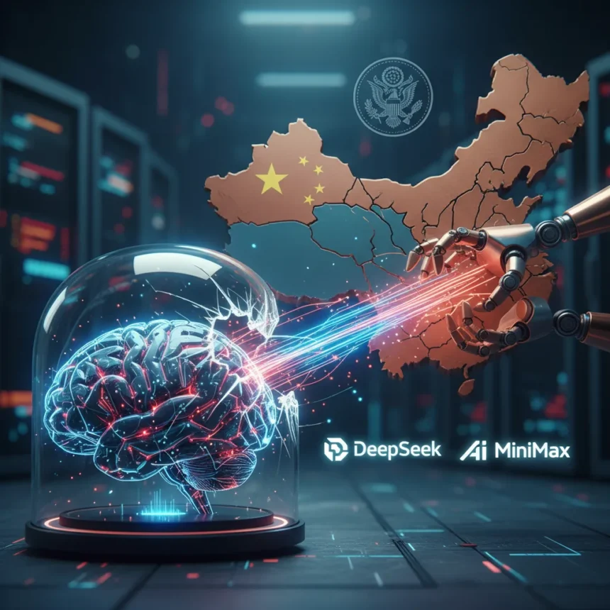 US State Department escalates AI theft charges against Chinese firms — AI-generated illustration