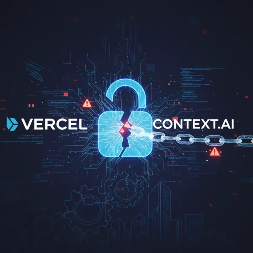Vercel breach exposes OAuth risks in enterprise AI tools — AI-generated illustration