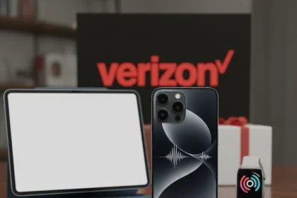 Verizon's best iPhone deal returns with free iPad and Apple Watch — AI-generated illustration